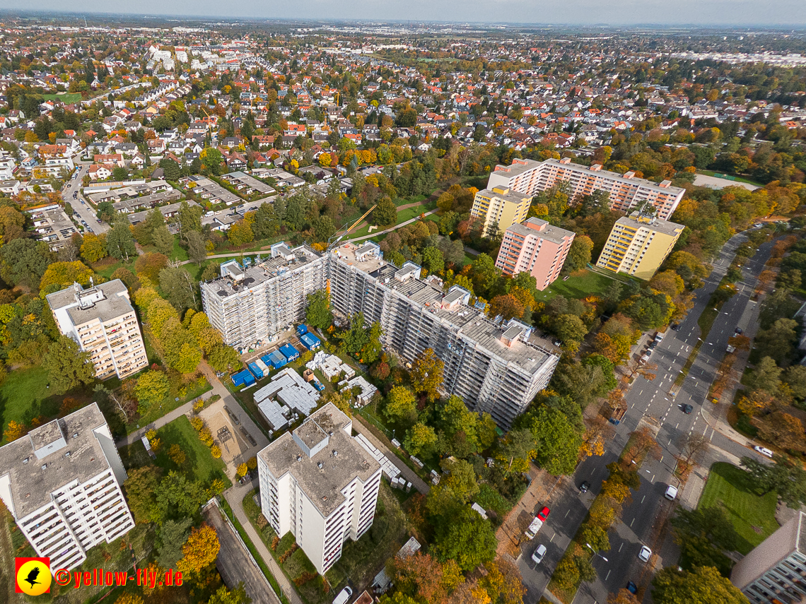 13.10.2022 - Fassadensnaierung am Karl-Marx-Ring 11-21